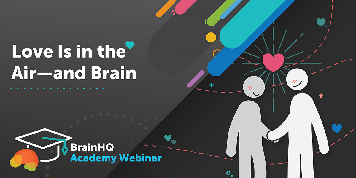 Feb2024 Webinar title card: "Love Is in the Air - and Brain"